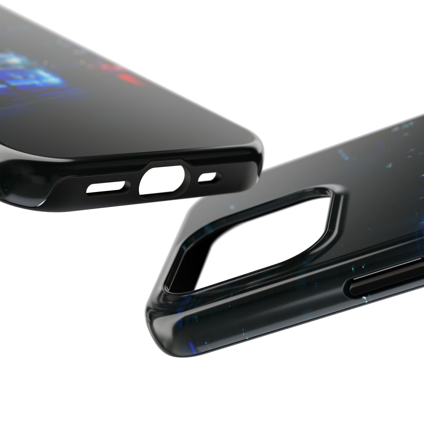 Phone Case – Neon City Nightscape Protective Tough Case
