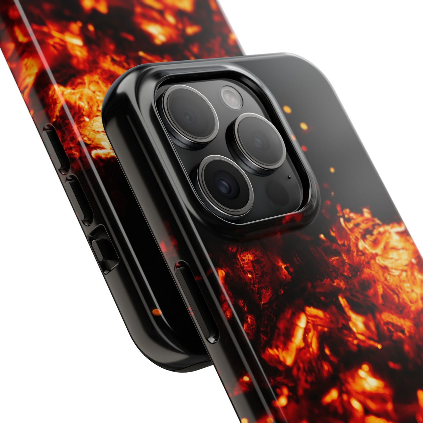 Phone Case — Fiery Ember Glow Tough Protective Case