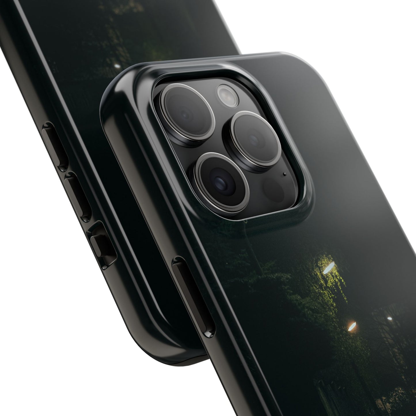 Phone Case — Moody Rainy Night Street Protective Tough Case