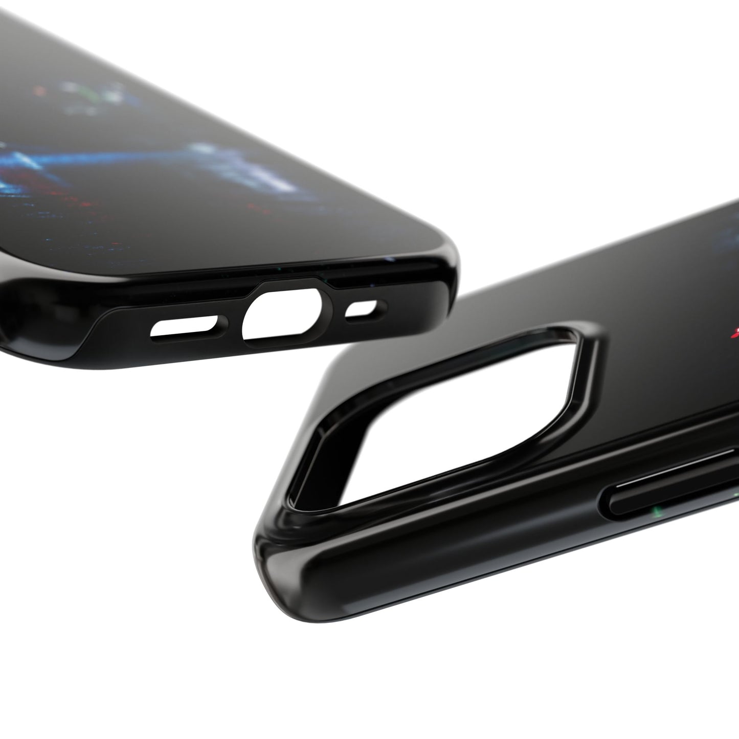 Night Rain Phone Case — Moody Cityscape Protective Cover