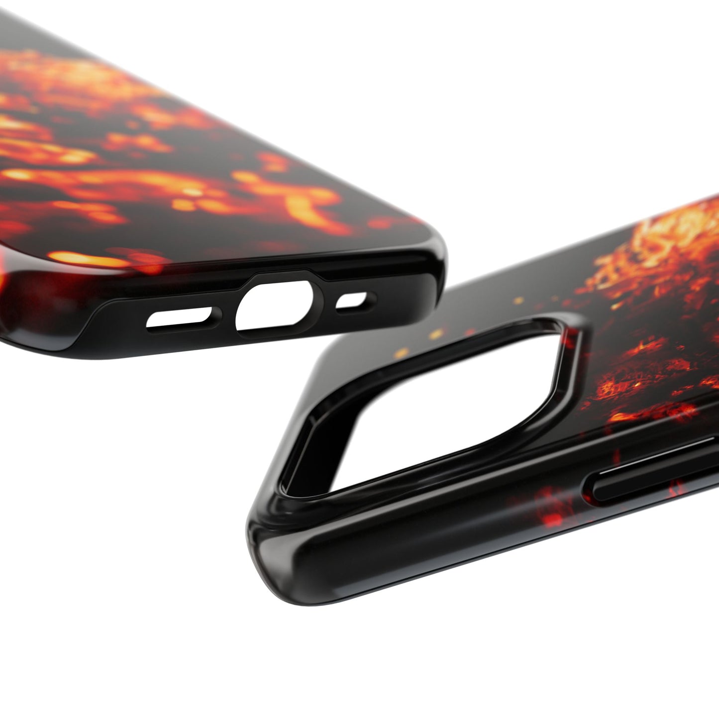 Phone Case — Fiery Ember Glow Tough Protective Case